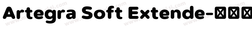 Artegra Soft Extende字体转换